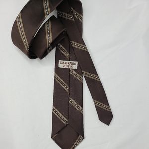 Gianfranco Ruffini Brown Tie